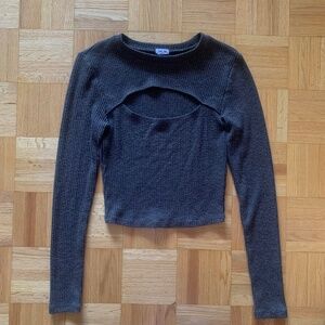 Garage Cut Out Long Sleeve